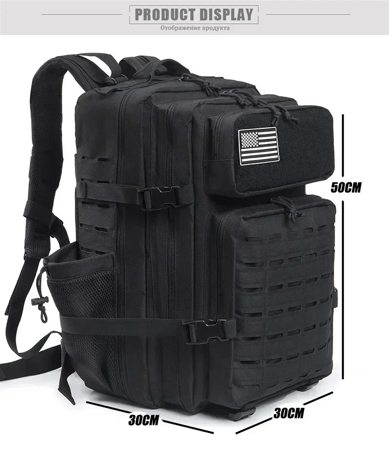 Gear Tactical Backpack – 25L & 45L Heavy - Duty Molle Rucksack with Dual Cup Holder - Onlytenbucks.com