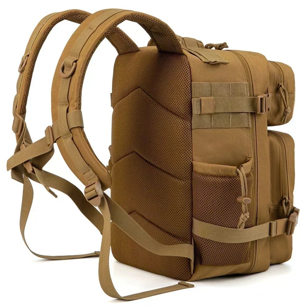 Gear Tactical Backpack – 25L & 45L Heavy - Duty Molle Rucksack with Dual Cup Holder - Onlytenbucks.com