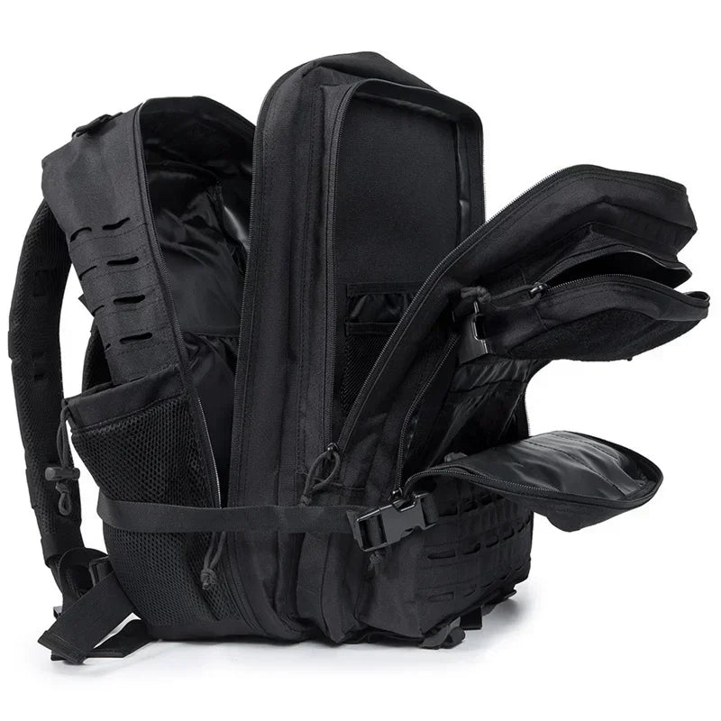 Gear Tactical Backpack – 25L & 45L Heavy - Duty Molle Rucksack with Dual Cup Holder - Onlytenbucks.com