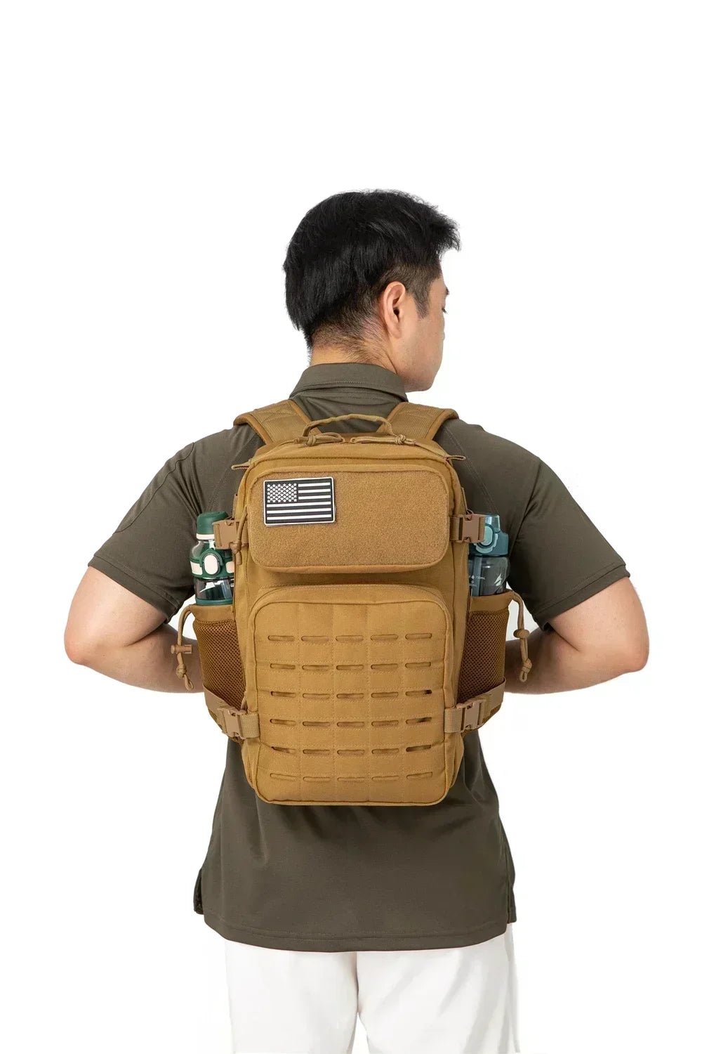 Gear Tactical Backpack – 25L & 45L Heavy - Duty Molle Rucksack with Dual Cup Holder - Onlytenbucks.com