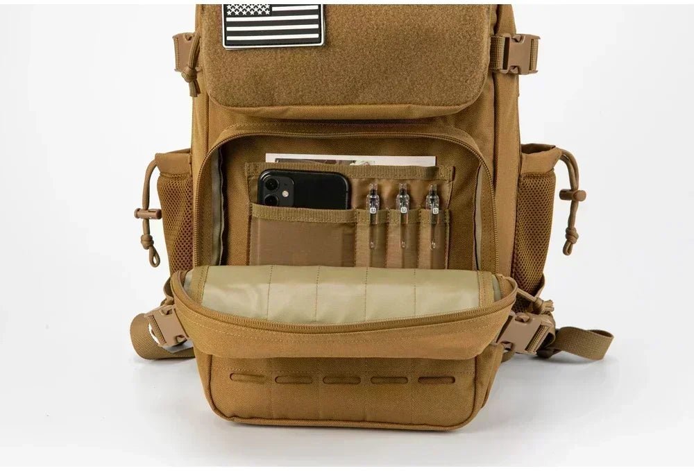 Gear Tactical Backpack – 25L & 45L Heavy - Duty Molle Rucksack with Dual Cup Holder - Onlytenbucks.com