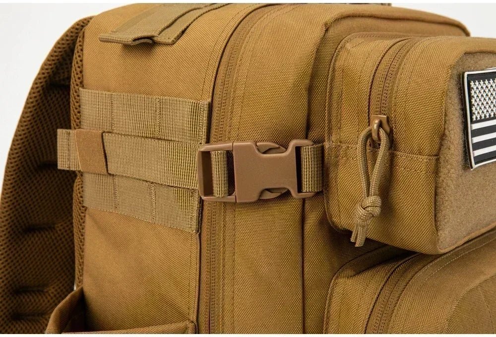 Gear Tactical Backpack – 25L & 45L Heavy - Duty Molle Rucksack with Dual Cup Holder - Onlytenbucks.com