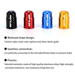 GUB Aluminum Alloy Bicycle Valve Caps - Onlytenbucks.com