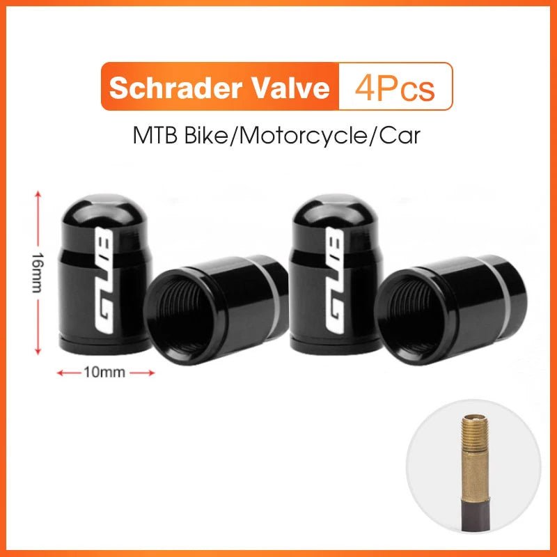 GUB Aluminum Alloy Bicycle Valve Caps - Onlytenbucks.com