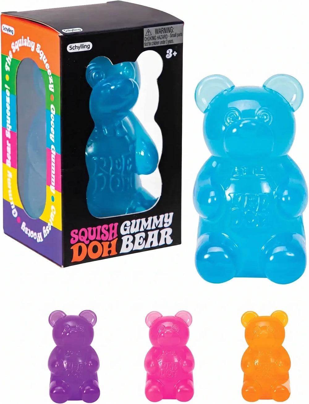 Sensory Gummy Bear Squeeze Toy | Slow Rebound Stress Relief Fidget