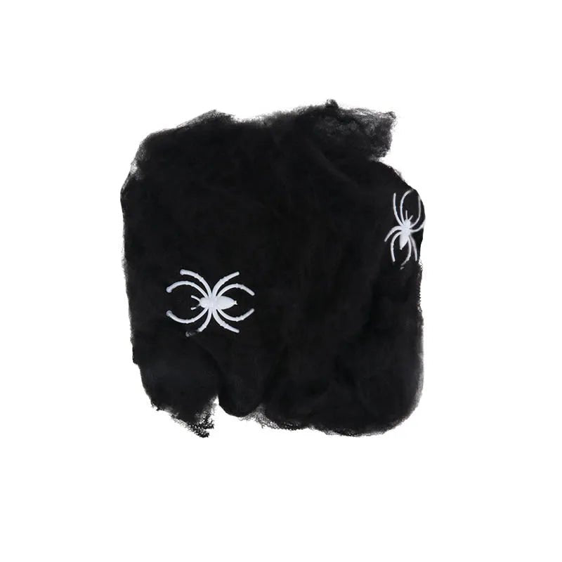 Halloween Artificial Spider Web – Stretchy Cobweb Decoration - Onlytenbucks.com