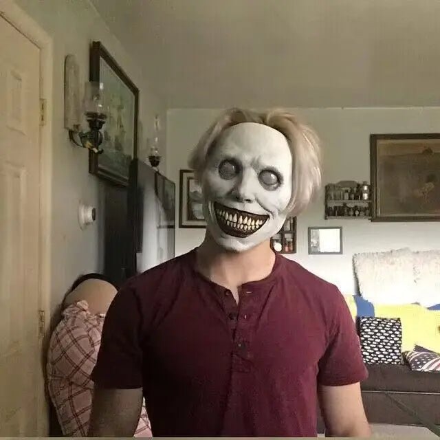 Halloween Demon Latex Mask – Full Face Cosplay Prop - Onlytenbucks.com