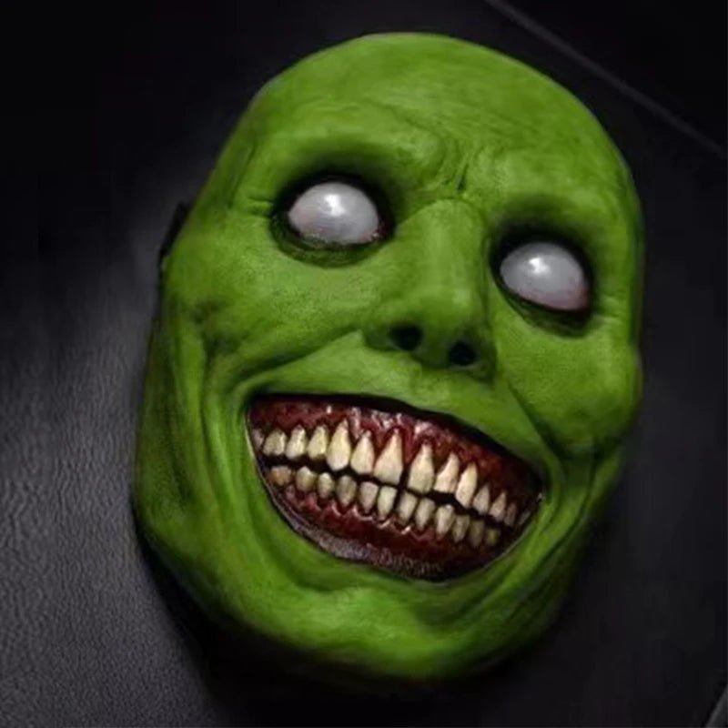 Halloween Demon Latex Mask – Full Face Cosplay Prop - Onlytenbucks.com