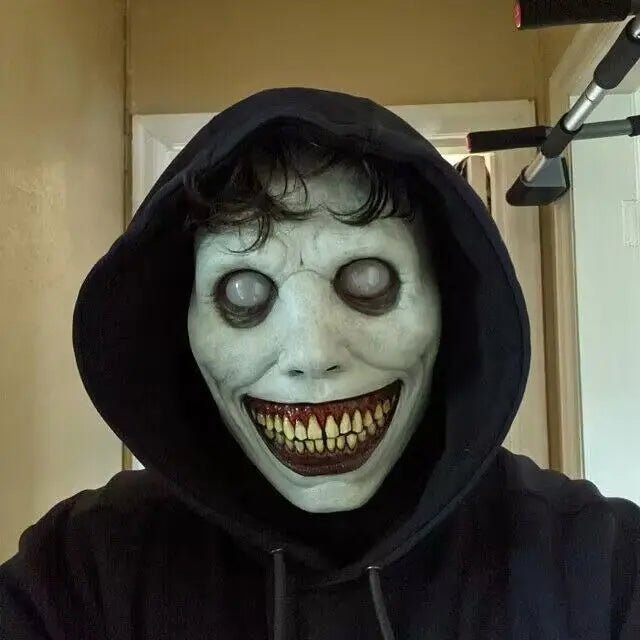 Halloween Demon Latex Mask – Full Face Cosplay Prop - Onlytenbucks.com