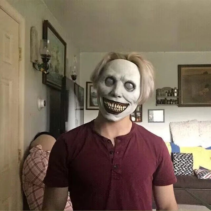 Halloween Demon Latex Mask – Full Face Cosplay Prop - Onlytenbucks.com