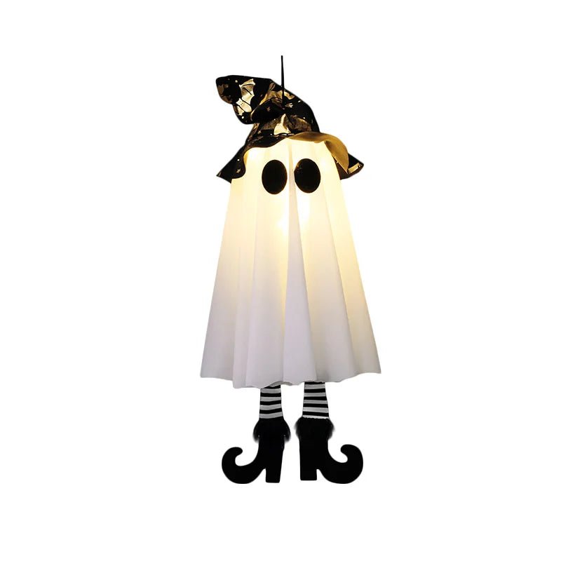 Halloween LED Light Up Witch Ghost Decorations – Indoor and Outdoor Hanging Ornaments - Onlytenbucks.com