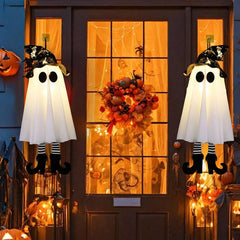 Halloween LED Light Up Witch Ghost Decorations – Indoor and Outdoor Hanging Ornaments - Onlytenbucks.com