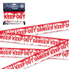 Halloween Skull Head Warning Tape – 19.69 ft x 3.15 - Onlytenbucks.com