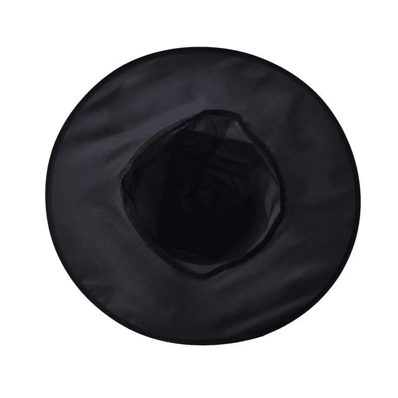 Halloween Wizard Hat – Black Oxford Cloth Magician Witch Hat - Onlytenbucks.com