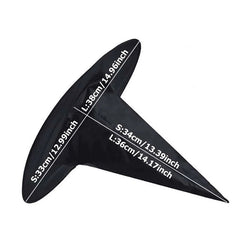Halloween Wizard Hat – Black Oxford Cloth Magician Witch Hat - Onlytenbucks.com