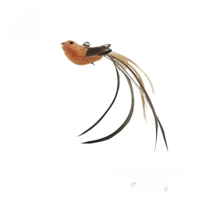 Hands - Free Feather Cat Wand with Bell – Suction Cup Interactive Toy - Onlytenbucks.com