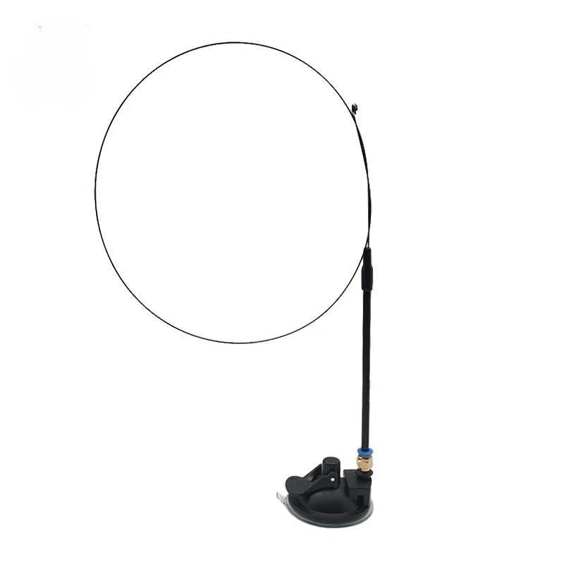 Hands - Free Feather Cat Wand with Bell – Suction Cup Interactive Toy - Onlytenbucks.com