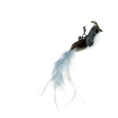 Hands - Free Feather Cat Wand with Bell – Suction Cup Interactive Toy - Onlytenbucks.com