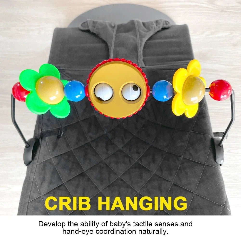Hanging Spiral Crib Toy – Baby Rocking Chair and Stroller Play Arch Rattle - Onlytenbucks.com