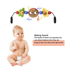 Hanging Spiral Crib Toy – Baby Rocking Chair and Stroller Play Arch Rattle - Onlytenbucks.com