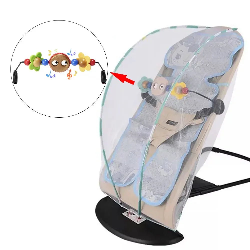 Hanging Spiral Crib Toy – Baby Rocking Chair and Stroller Play Arch Rattle - Onlytenbucks.com