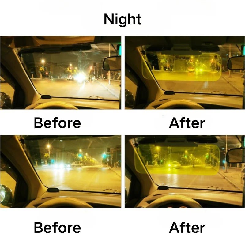 HD Anti - Glare Car Sun Visor – Day & Night - Onlytenbucks.com