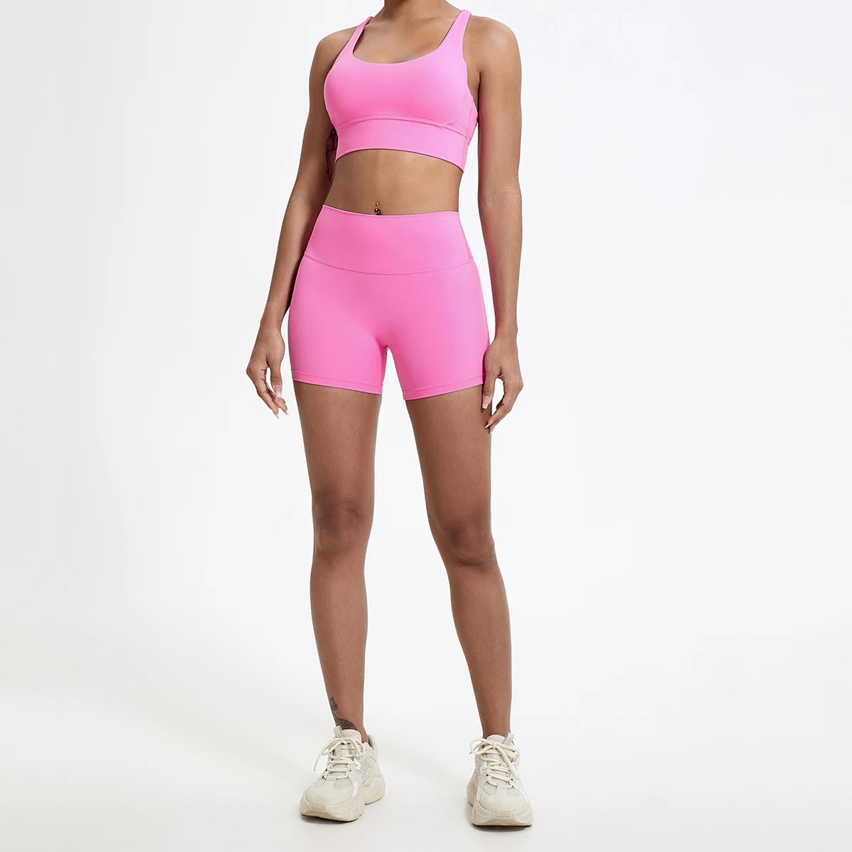 High Waist Compression Shorts – Butt - Lifting Yoga and Fitness Leggings - Onlytenbucks.com