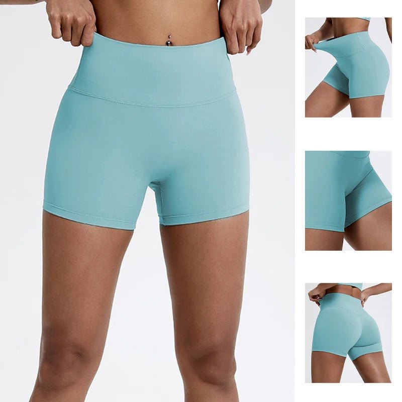 High Waist Compression Shorts – Butt - Lifting Yoga and Fitness Leggings - Onlytenbucks.com