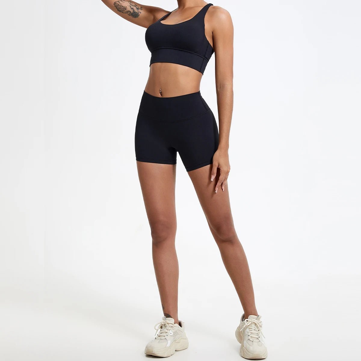 High Waist Compression Shorts – Butt - Lifting Yoga and Fitness Leggings - Onlytenbucks.com