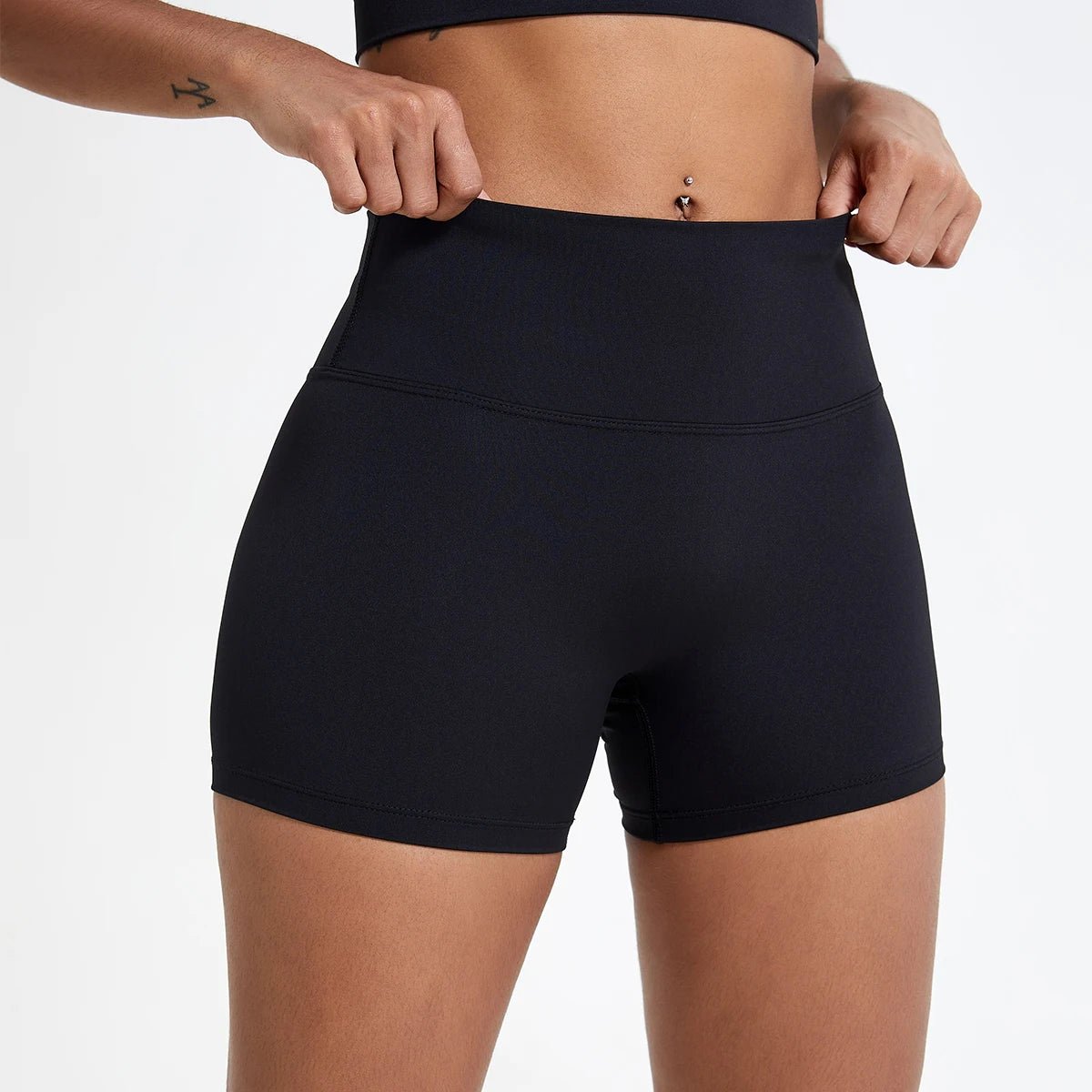 High Waist Compression Shorts – Butt - Lifting Yoga and Fitness Leggings - Onlytenbucks.com