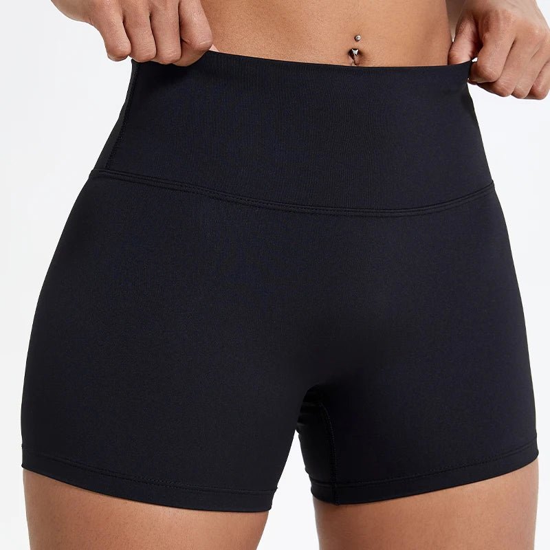 High Waist Compression Shorts – Butt - Lifting Yoga and Fitness Leggings - Onlytenbucks.com