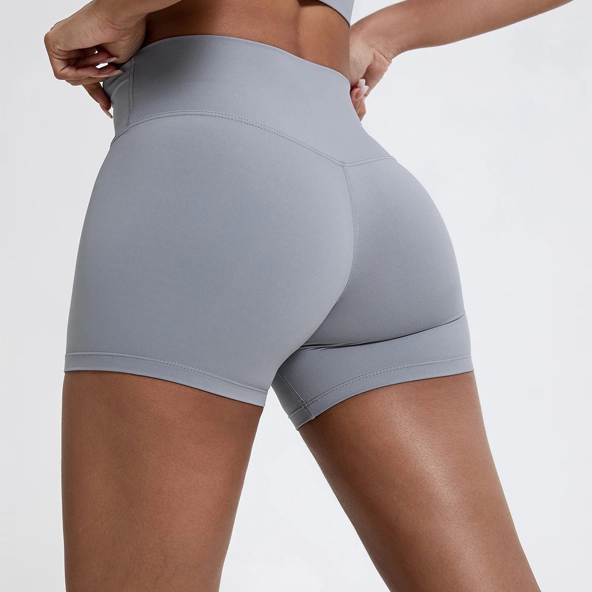 High Waist Compression Shorts – Butt - Lifting Yoga and Fitness Leggings - Onlytenbucks.com