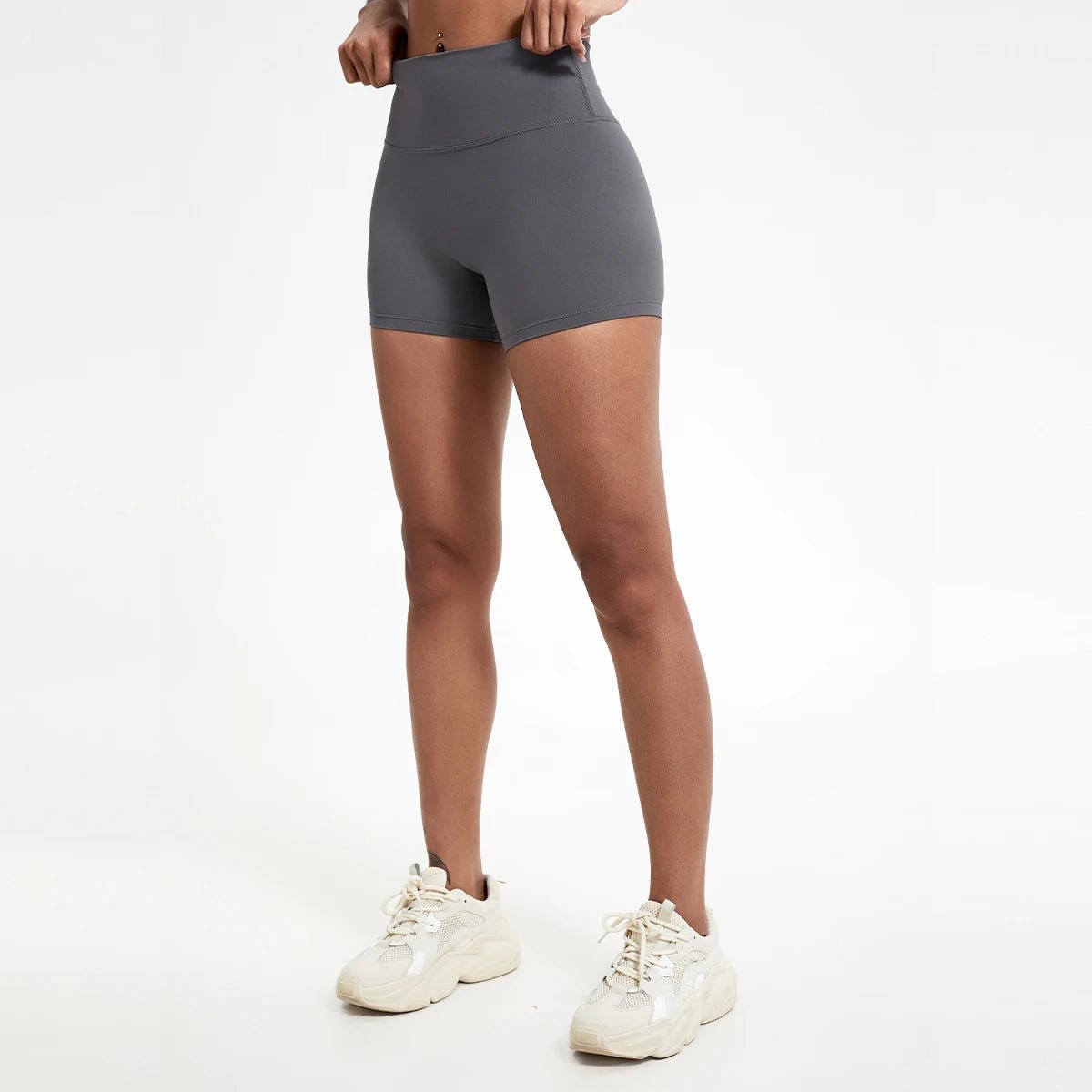 High Waist Compression Shorts – Butt - Lifting Yoga and Fitness Leggings - Onlytenbucks.com