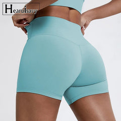 High Waist Compression Shorts – Butt - Lifting Yoga and Fitness Leggings - Onlytenbucks.com