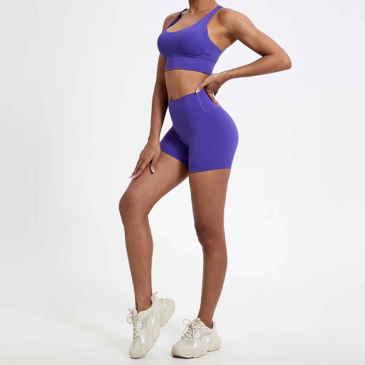 High Waist Compression Shorts – Butt - Lifting Yoga and Fitness Leggings - Onlytenbucks.com