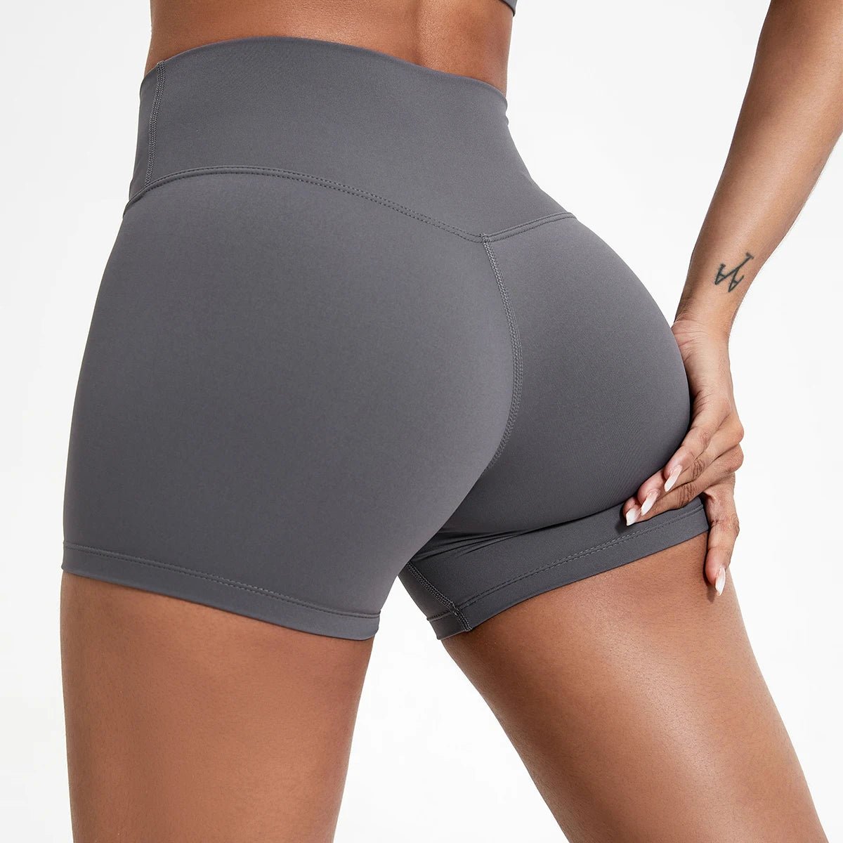 High Waist Compression Shorts – Butt - Lifting Yoga and Fitness Leggings - Onlytenbucks.com