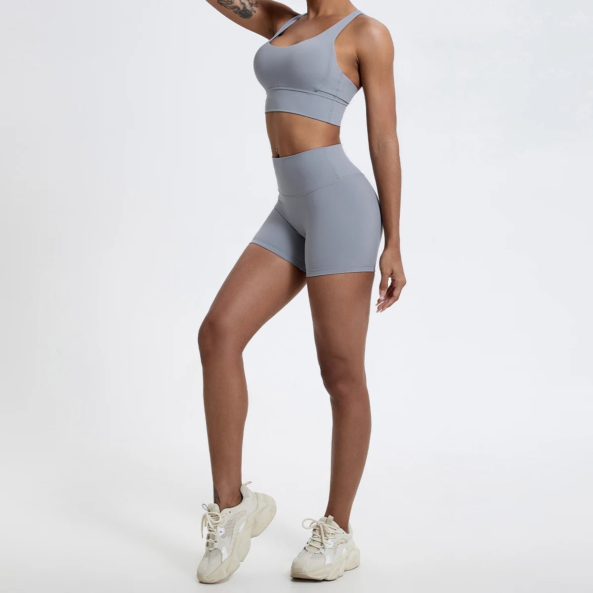 High Waist Compression Shorts – Butt - Lifting Yoga and Fitness Leggings - Onlytenbucks.com