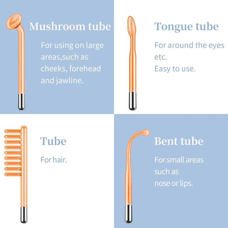 High Frequency Skin Therapy Wand – Portable Handheld Device - Onlytenbucks.com