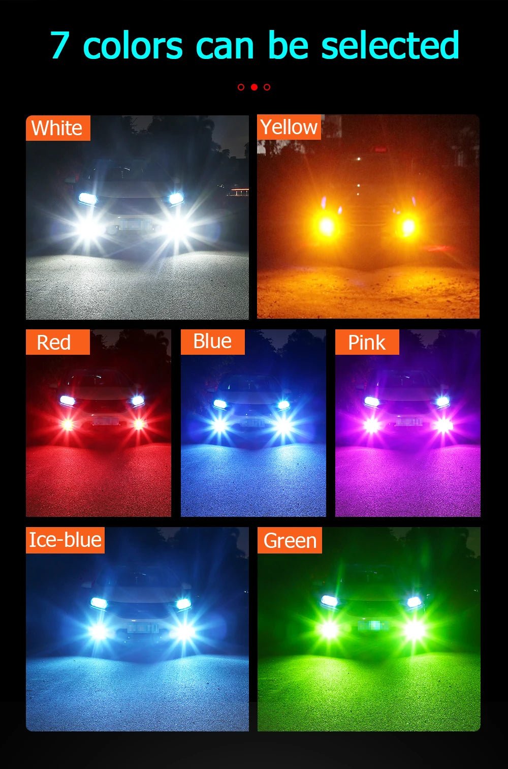 High - Quality LED Fog Light Bulbs – 6000K White - Onlytenbucks.com