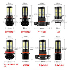 High - Quality LED Fog Light Bulbs – 6000K White - Onlytenbucks.com