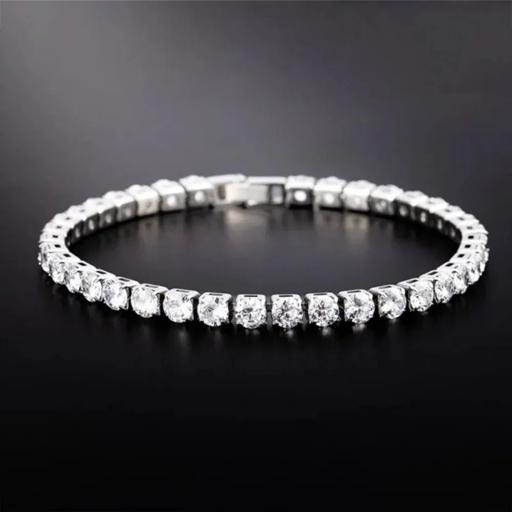 Iced Out Tennis Bracelet – Unisex - Onlytenbucks.com