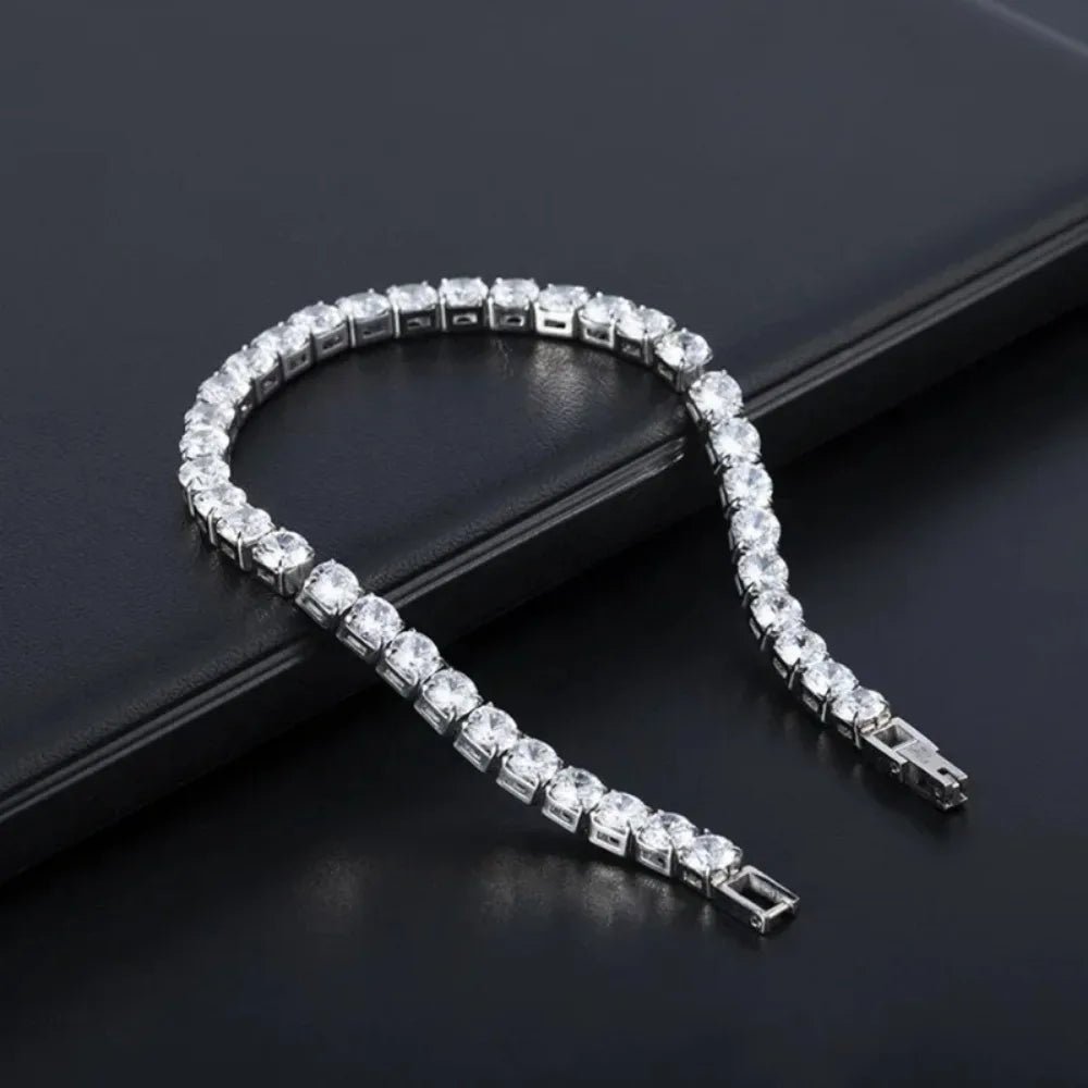 Iced Out Tennis Bracelet – Unisex - Onlytenbucks.com