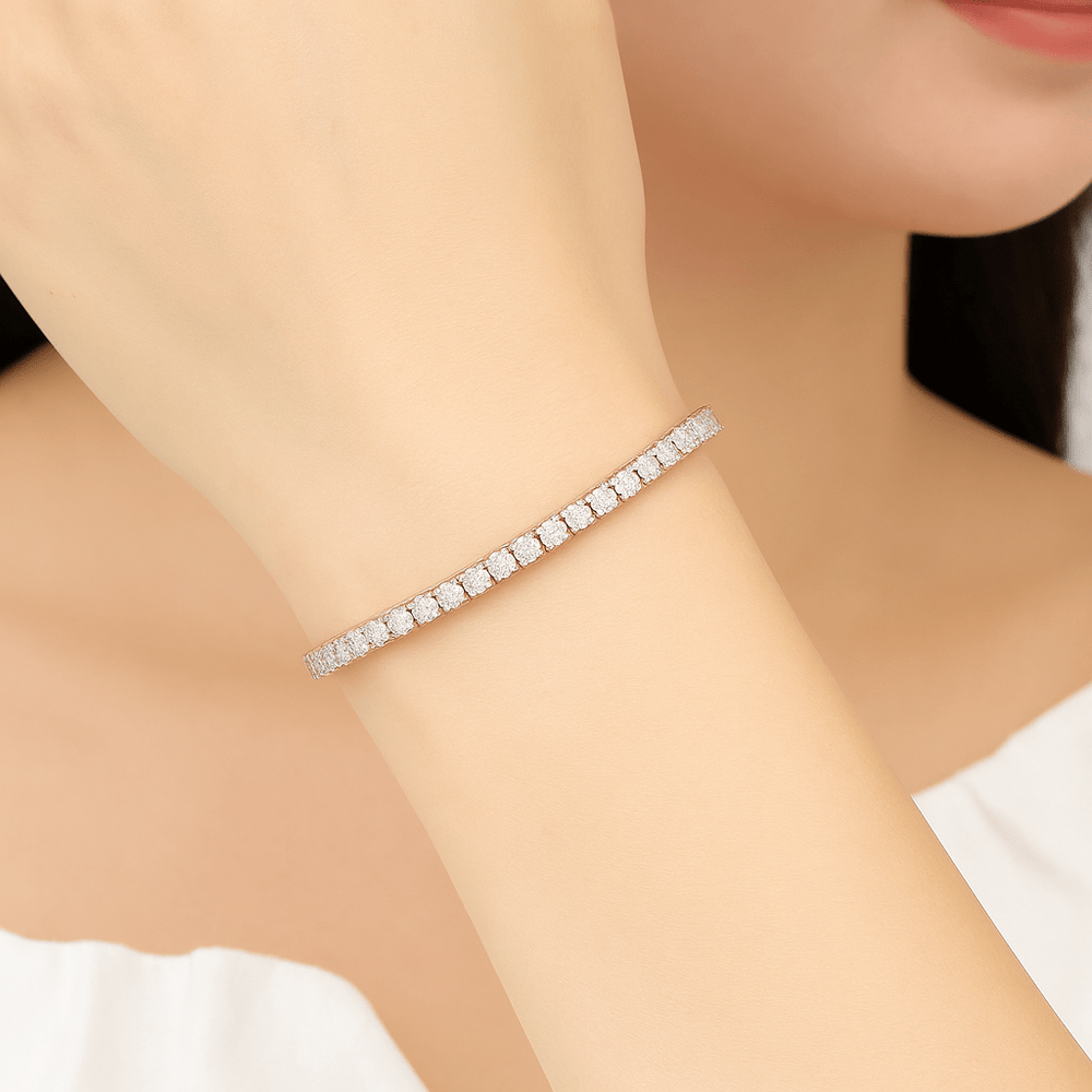 Iced Out Tennis Bracelet – Unisex - Onlytenbucks.com