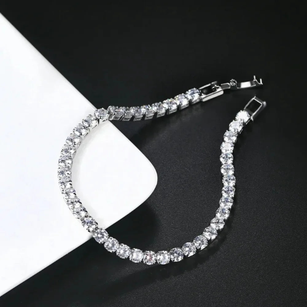 Iced Out Tennis Bracelet – Unisex - Onlytenbucks.com