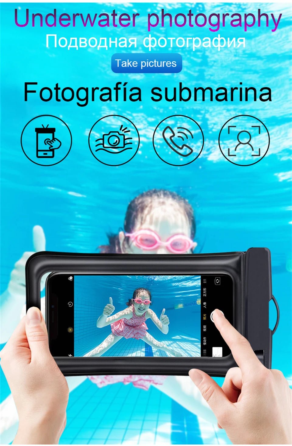 IP68 Universal Waterproof Phone Cases Bag - Onlytenbucks.com