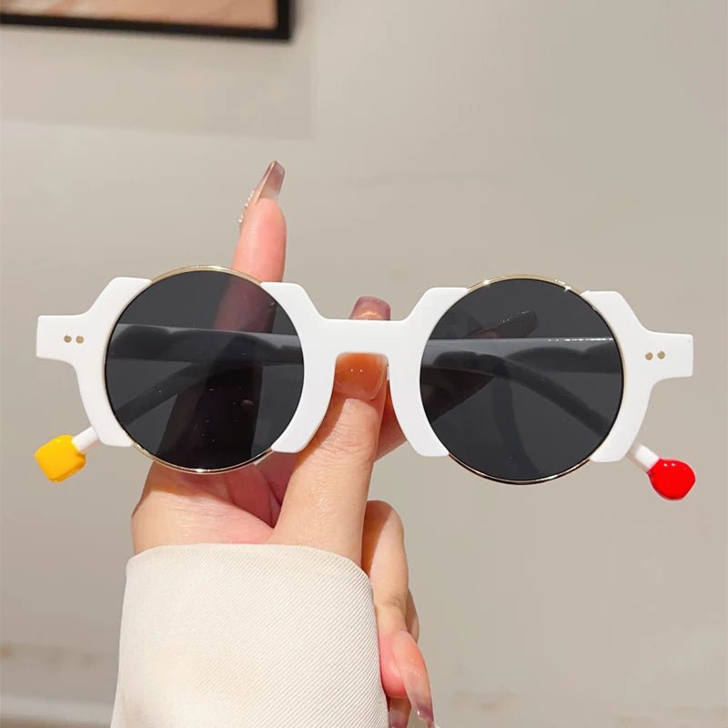 Women’s Circular Sunglasses – UV400 Alloy Frame Hip - Hop - Onlytenbucks.com