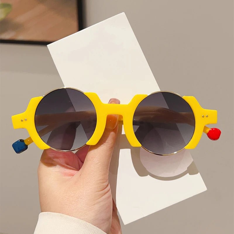 Women’s Circular Sunglasses – UV400 Alloy Frame Hip - Hop - Onlytenbucks.com