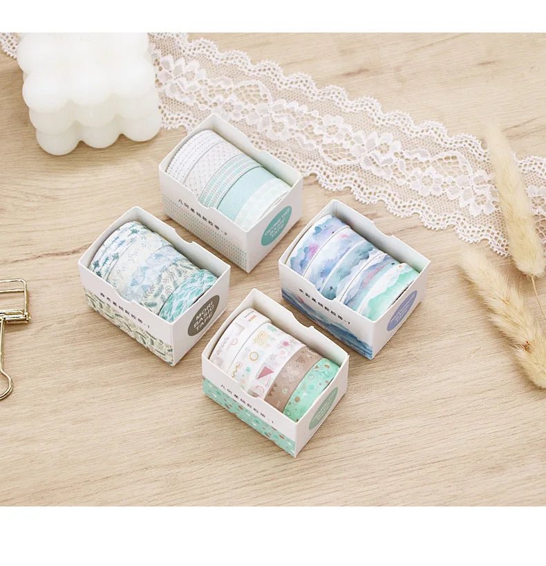 Kawaii Washi Tape Set – 5 Rolls - Onlytenbucks.com