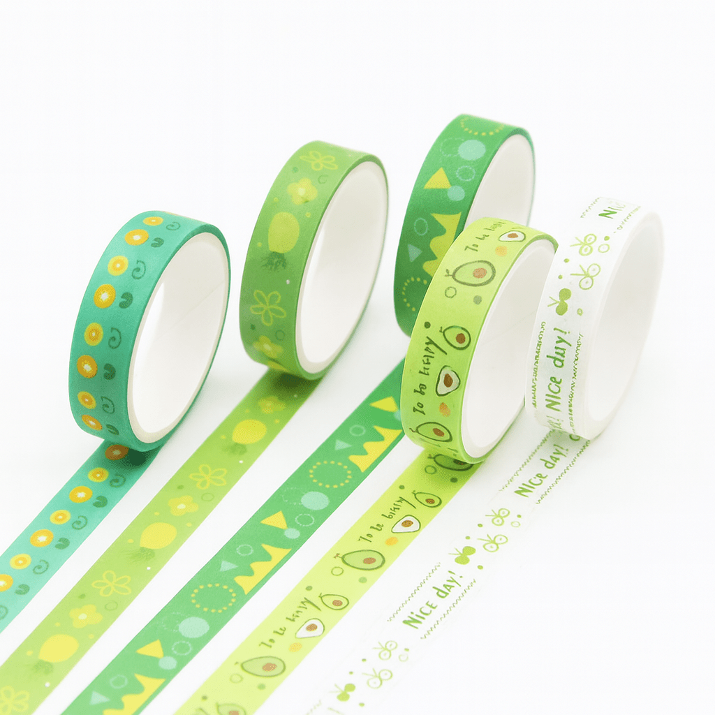 Kawaii Washi Tape Set – 5 Rolls - Onlytenbucks.com