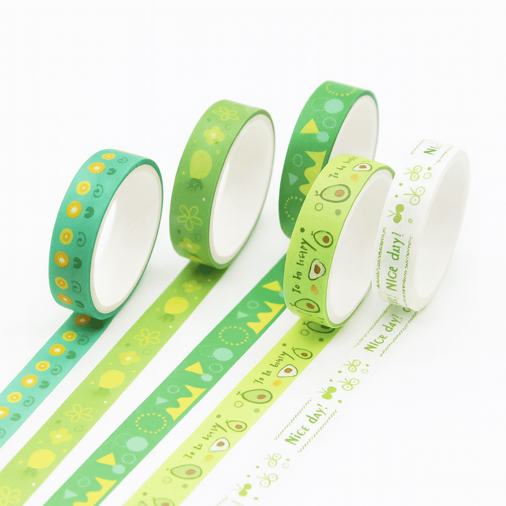 Kawaii Washi Tape Set – 5 Rolls - Onlytenbucks.com